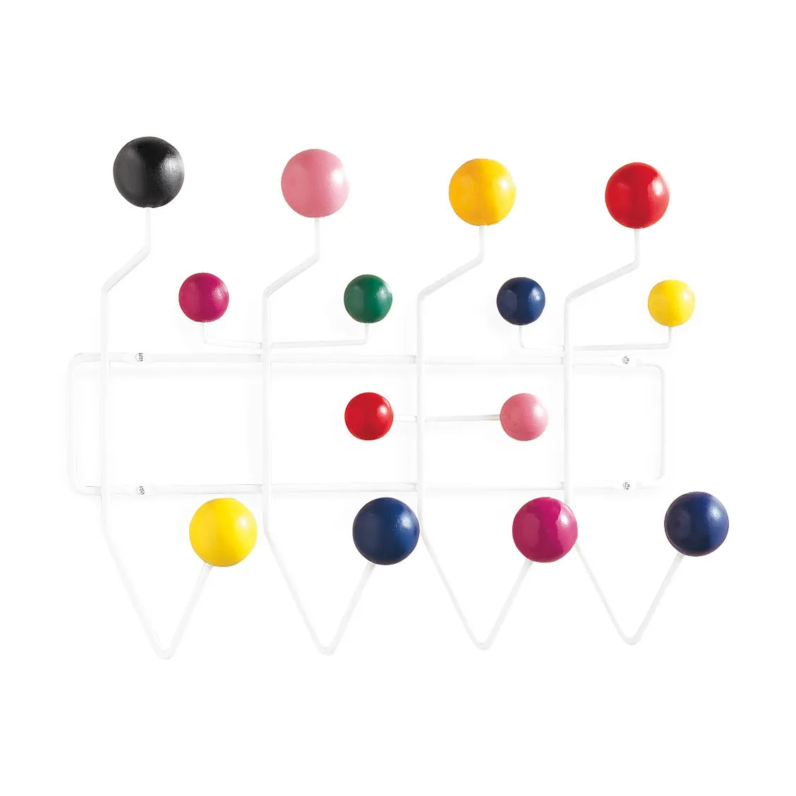 Eames® Hang-It-All Coat Rack from Herman Miller - Black/ Black