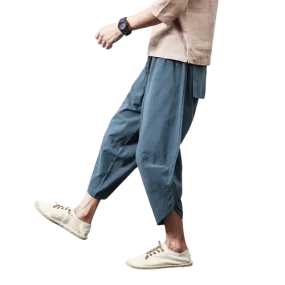 Eiburi Traditional Linen Lounge Pants