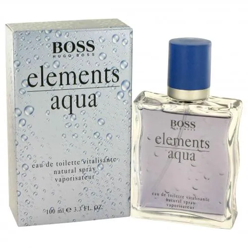 Elements Aqua by Hugo Boss 3.3 oz / 100 ml EDT Spray for Men