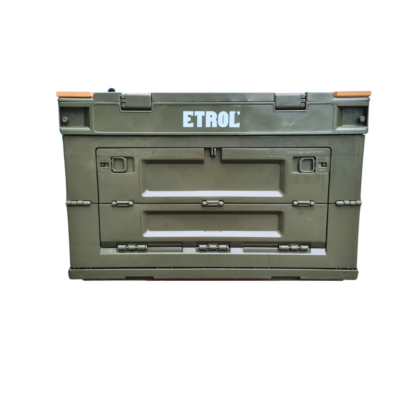 Etrol Turtle Folding Box Olive Green 50L