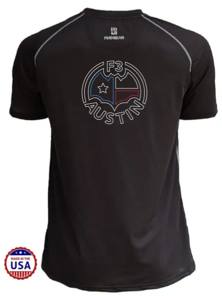 F3 Austin Gear - Dark Outline Shirts  Pre-Order April 2021