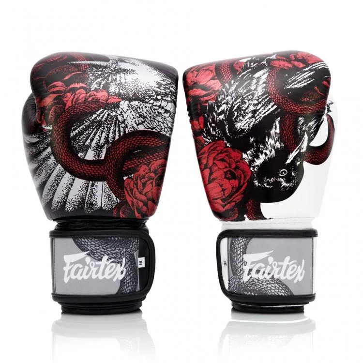 Fairtex Boxing Gloves BGV24 The Beauty of Survival (wooden box not included)