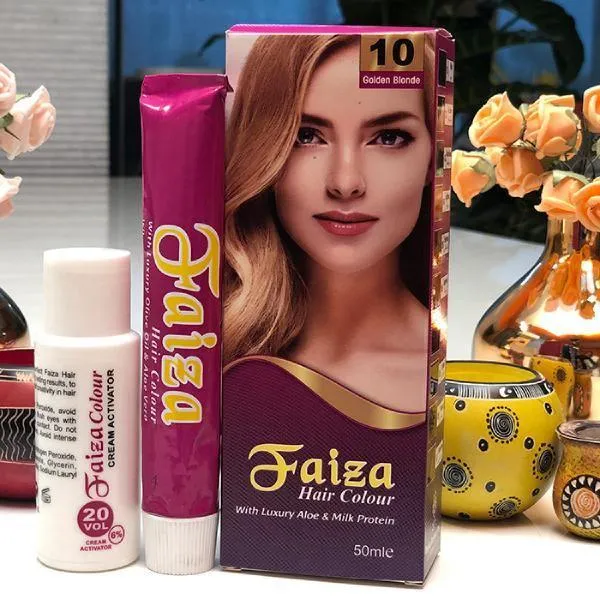 Faiza Hair Colour 10 Golden