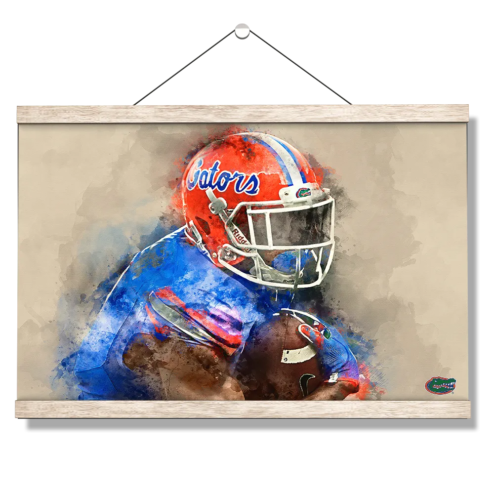 Florida Gators - Gator Watercolor