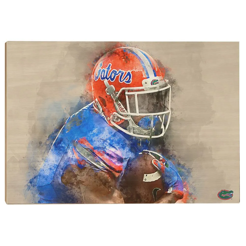 Florida Gators - Gator Watercolor