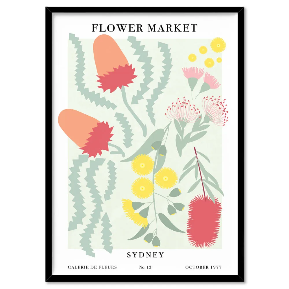 Flower Market | Sydney - Art Print