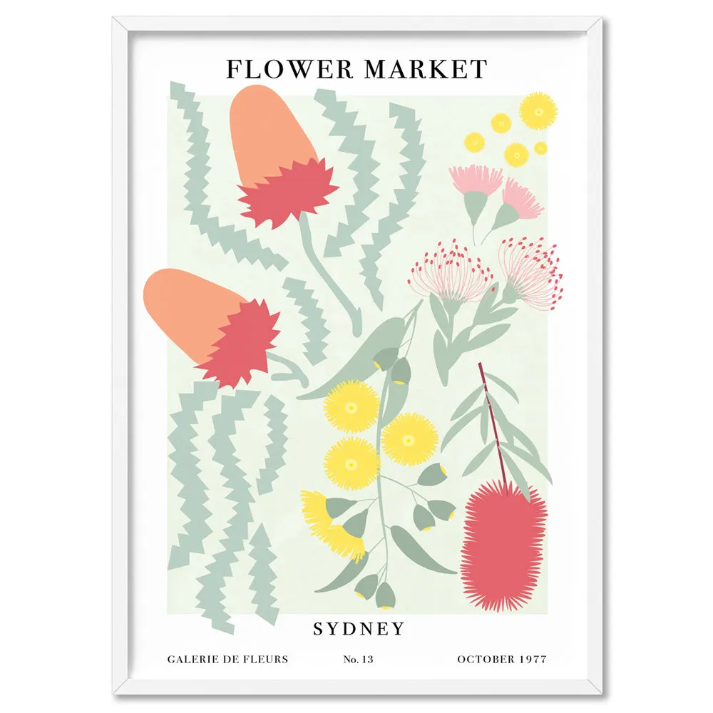 Flower Market | Sydney - Art Print