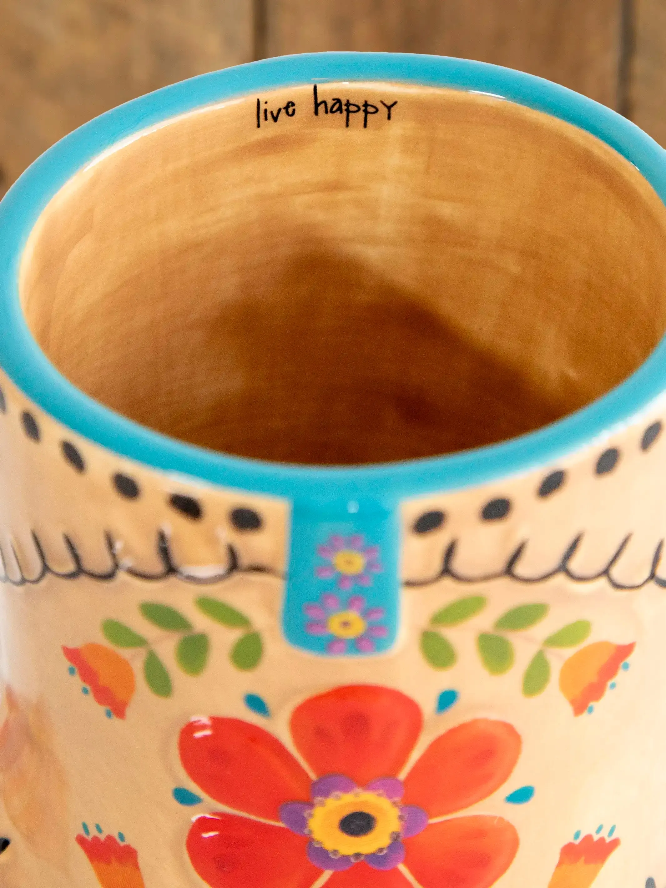 Folk Art Coffee Mug - Betty the Boot