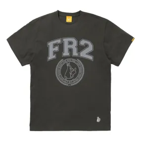 #FR2 COLLEGE LOGO T-SHIRT-BLACK