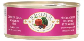 Fromm Four-Star Nutritionals Chicken, Duck, & Salmon Paté Food for Cats