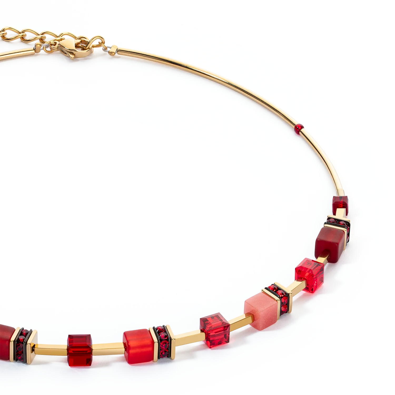 GeoCUBE® Iconic Lite Necklace Red