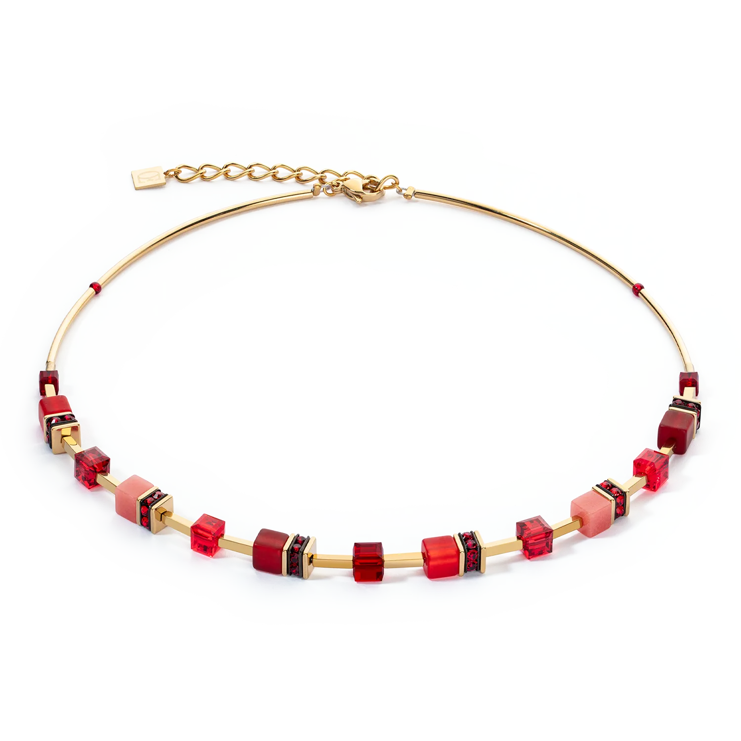 GeoCUBE® Iconic Lite Necklace Red