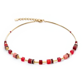 GeoCUBE® Iconic Lite Necklace Red