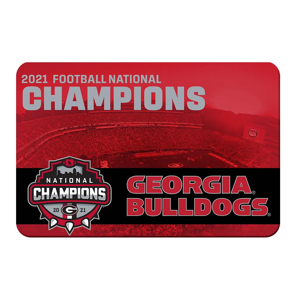 Georgia Bulldogs - 2021 National Champions Georgia Bulldogs