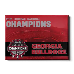 Georgia Bulldogs - 2021 National Champions Georgia Bulldogs