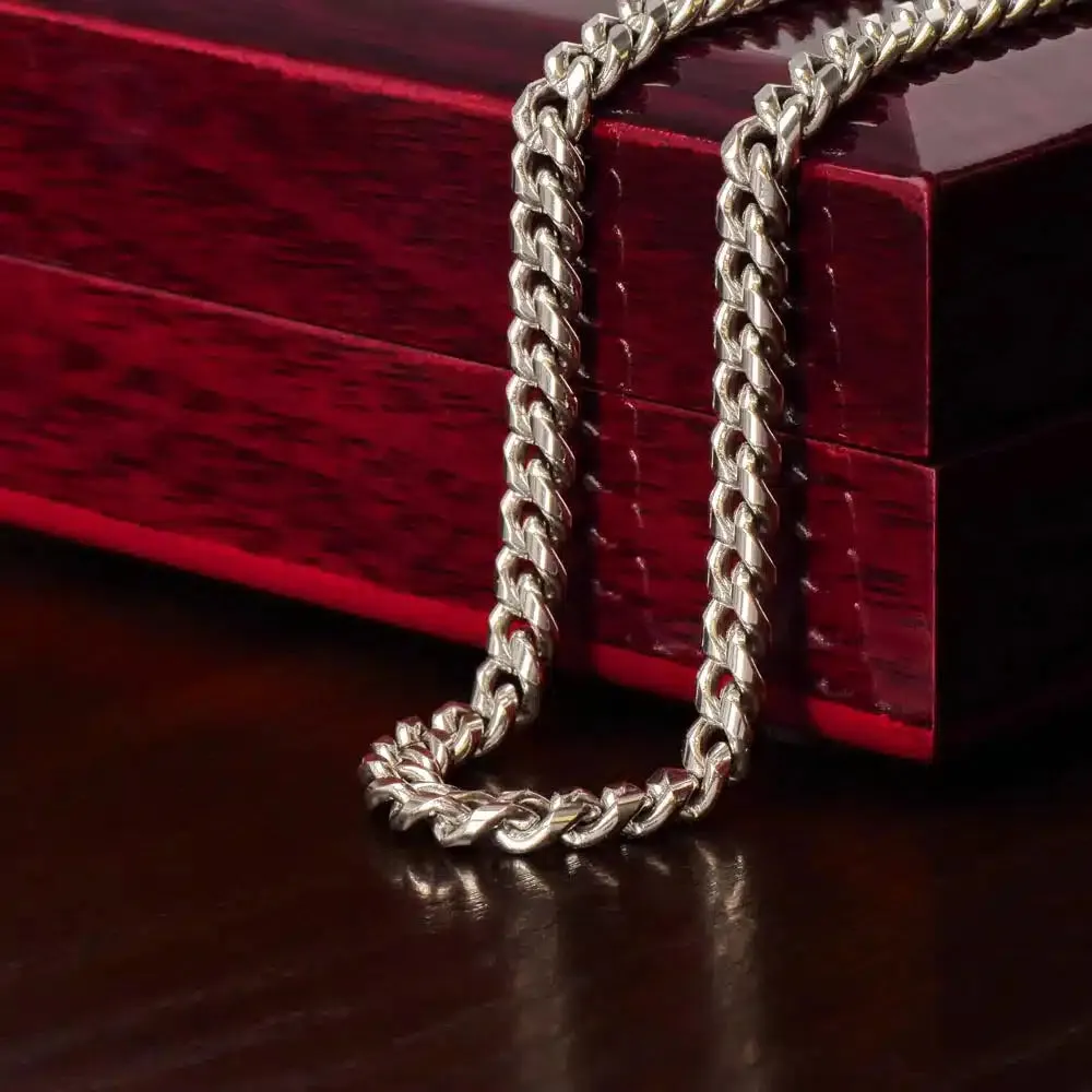 (GF) To My Boyfriend | My Heart | Cuban Link Necklace