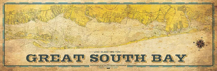 Great South Bay Nautical Chart