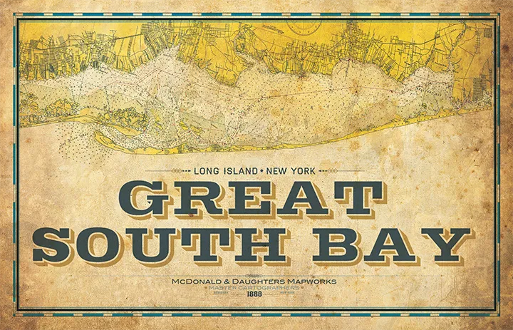 Great South Bay Nautical Chart