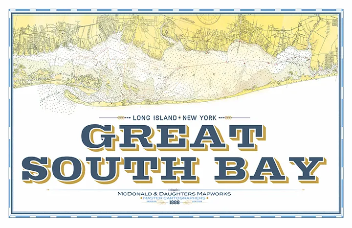 Great South Bay Nautical Chart