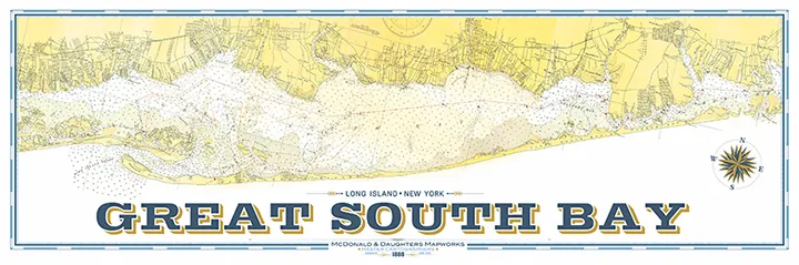 Great South Bay Nautical Chart