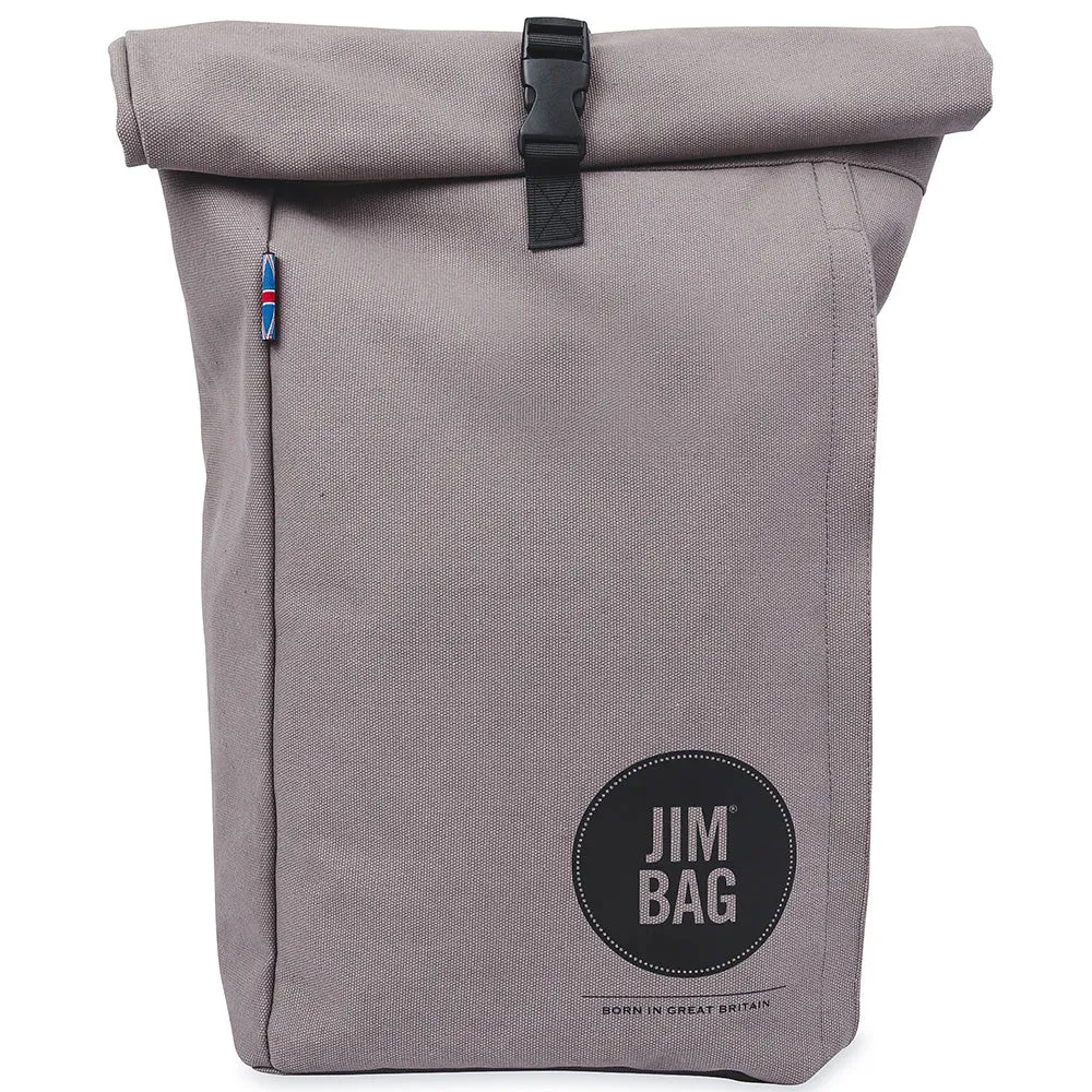 Grey Rolltop Bag Demo