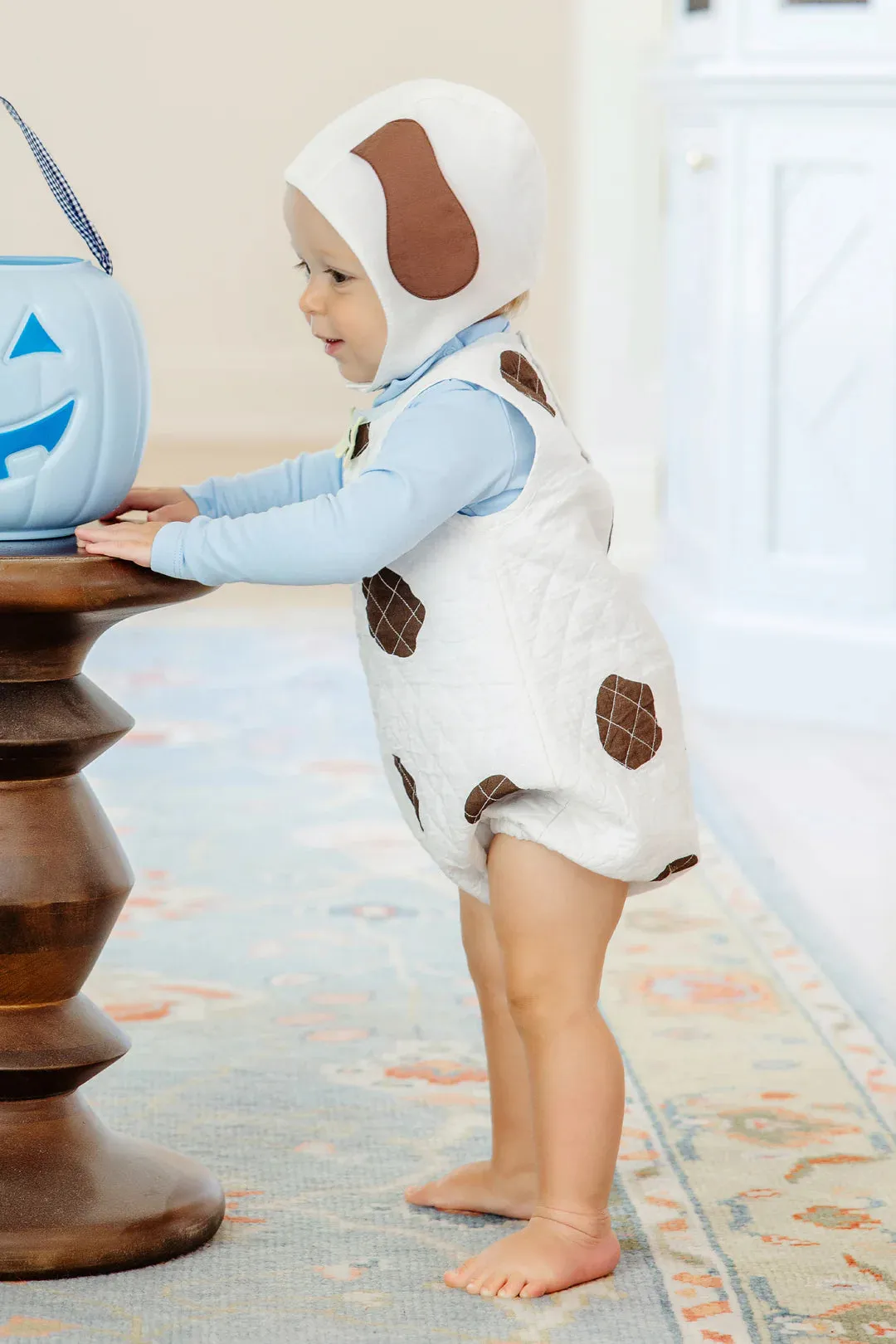 Happy Halloween Costume-Infant Bubble, Worth Ave White/Dog