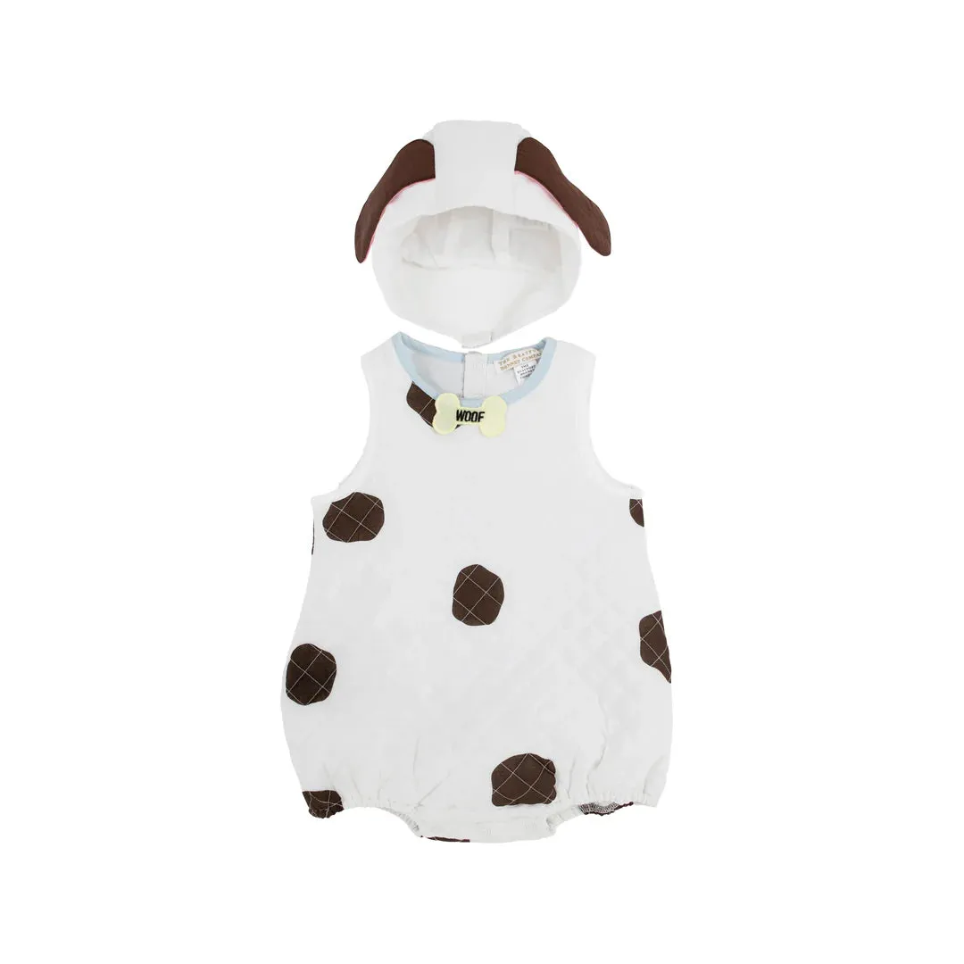 Happy Halloween Costume-Infant Bubble, Worth Ave White/Dog