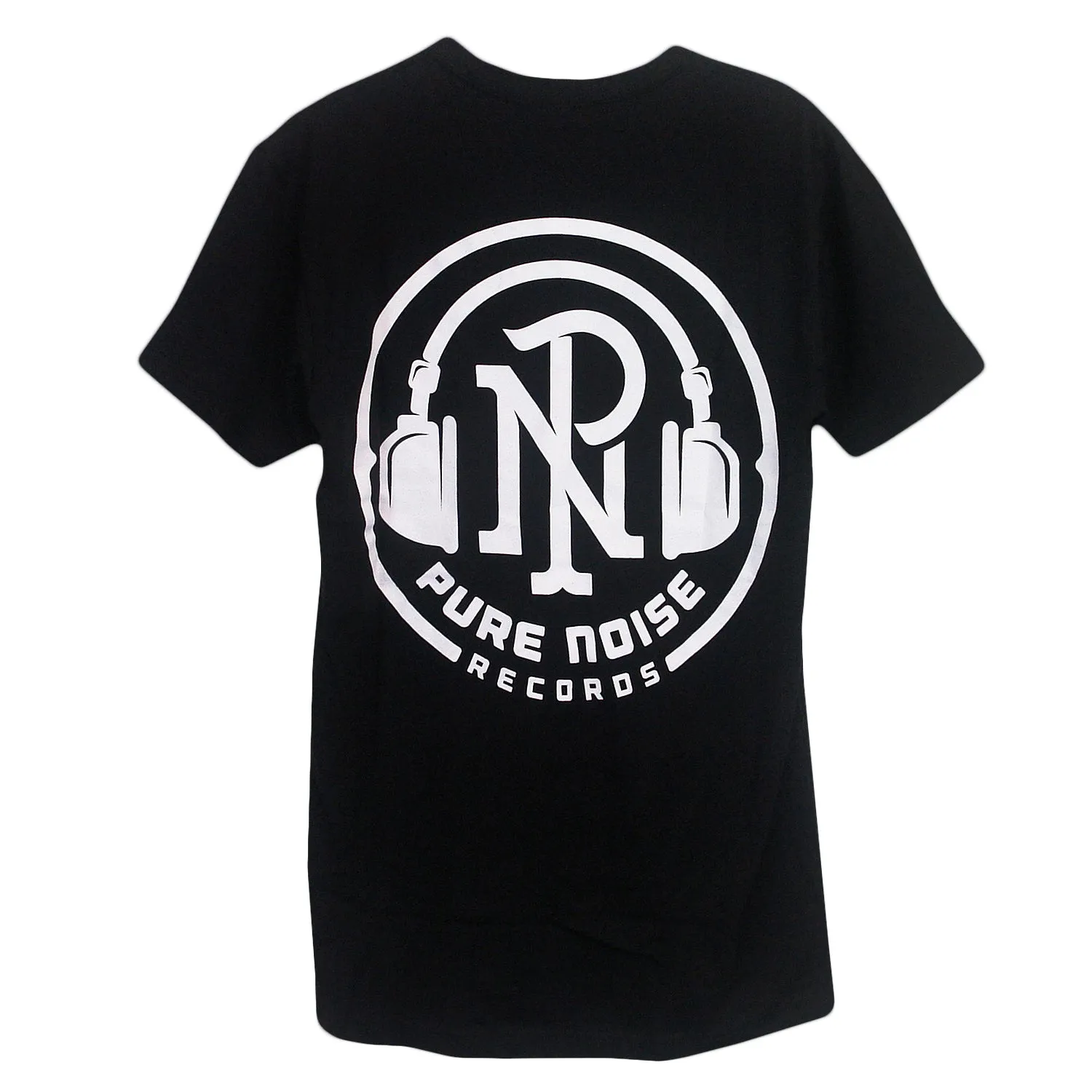 Headphones Logo Black - Tee