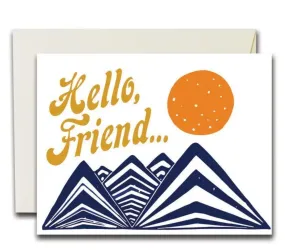 Hello Friend... Notecard