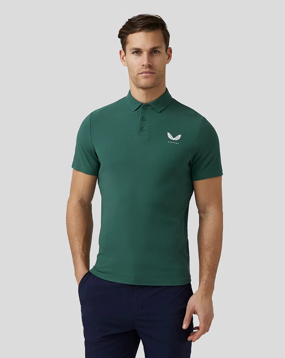 Heren Golf Essential Polo - Groen