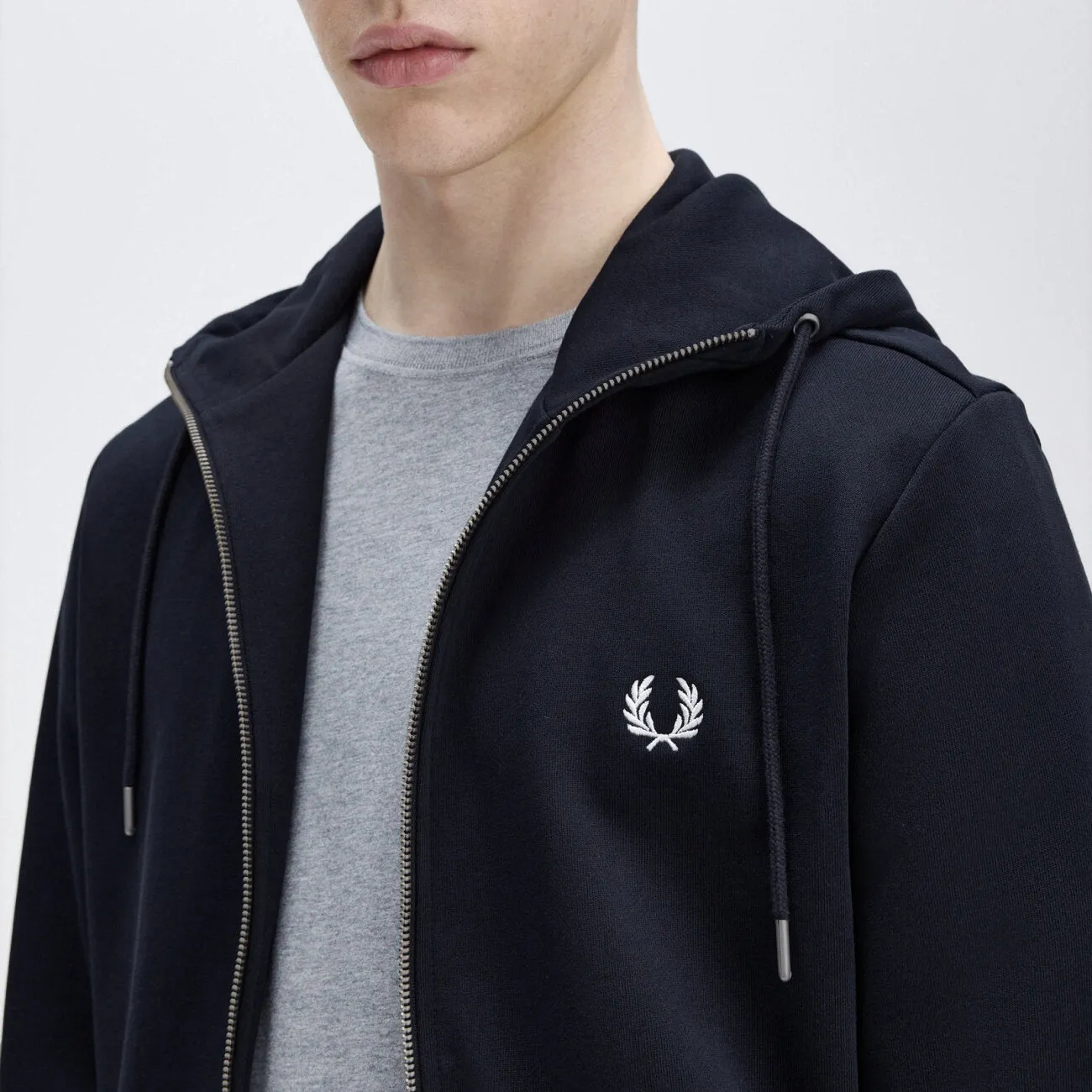 Hooded Zip Through Sweatshirt