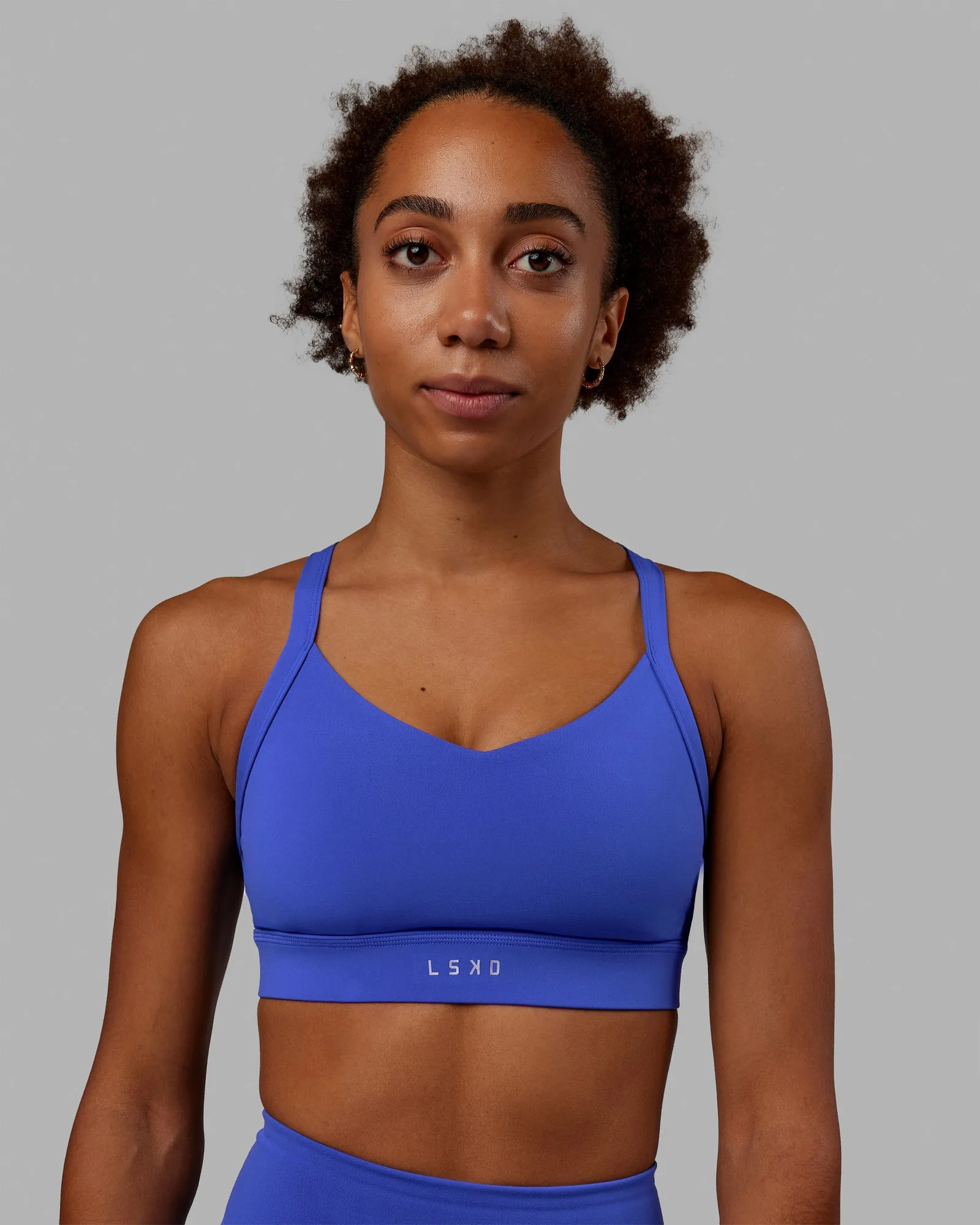 Interval Sports Bra - Power Cobalt