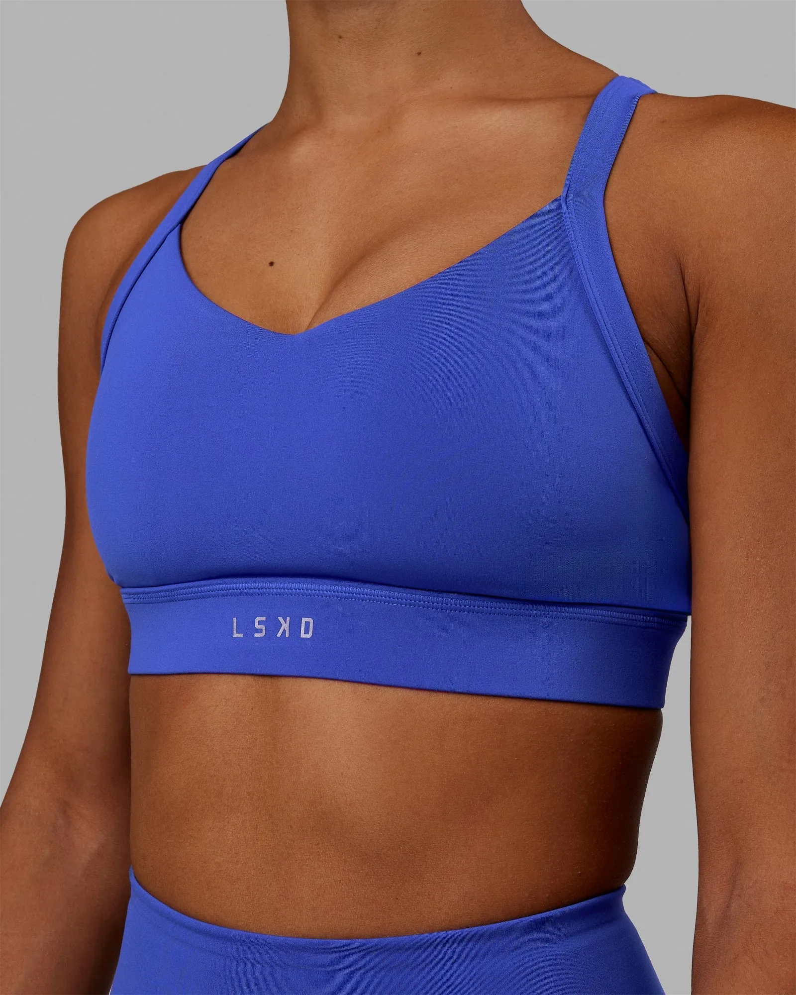 Interval Sports Bra - Power Cobalt