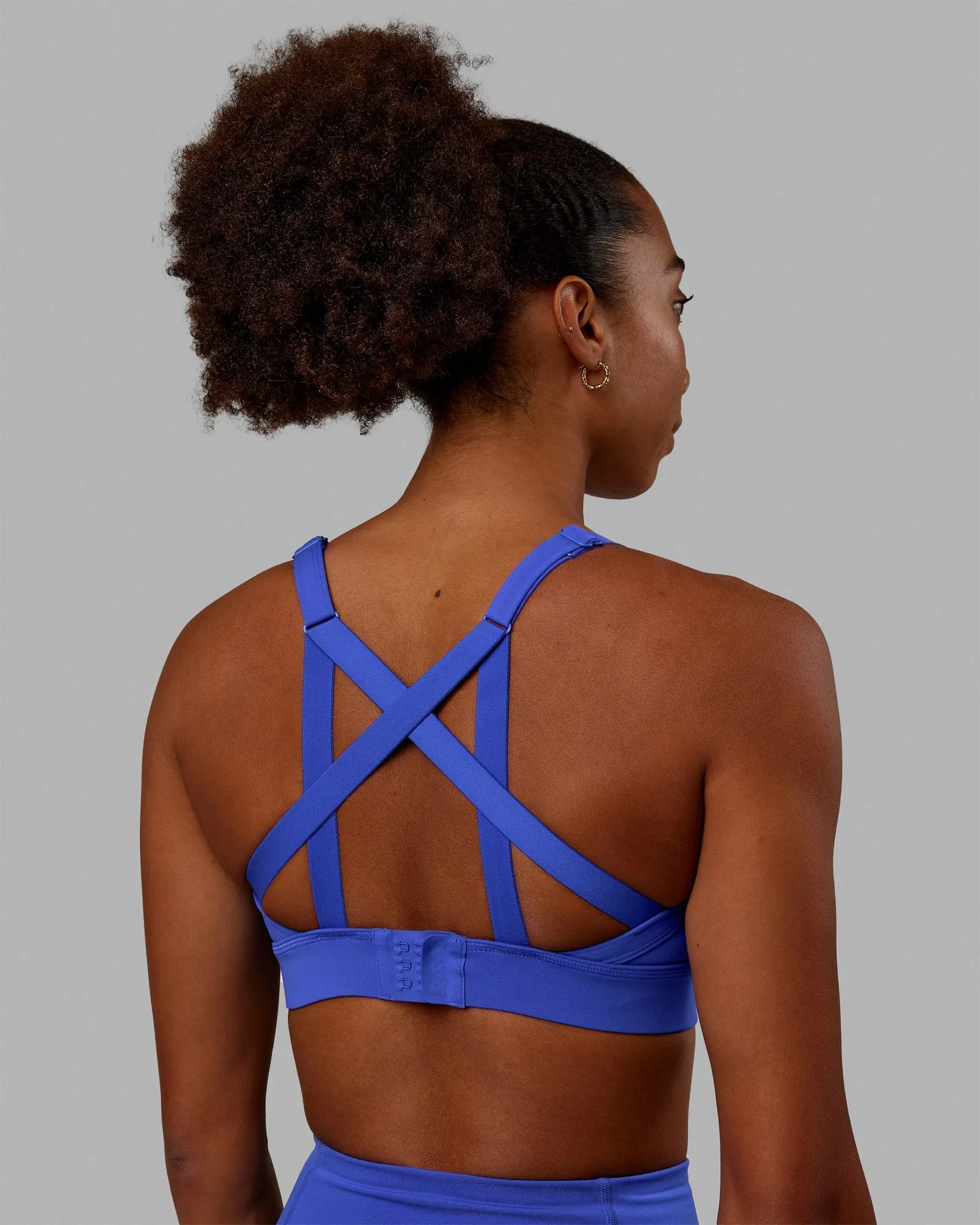 Interval Sports Bra - Power Cobalt