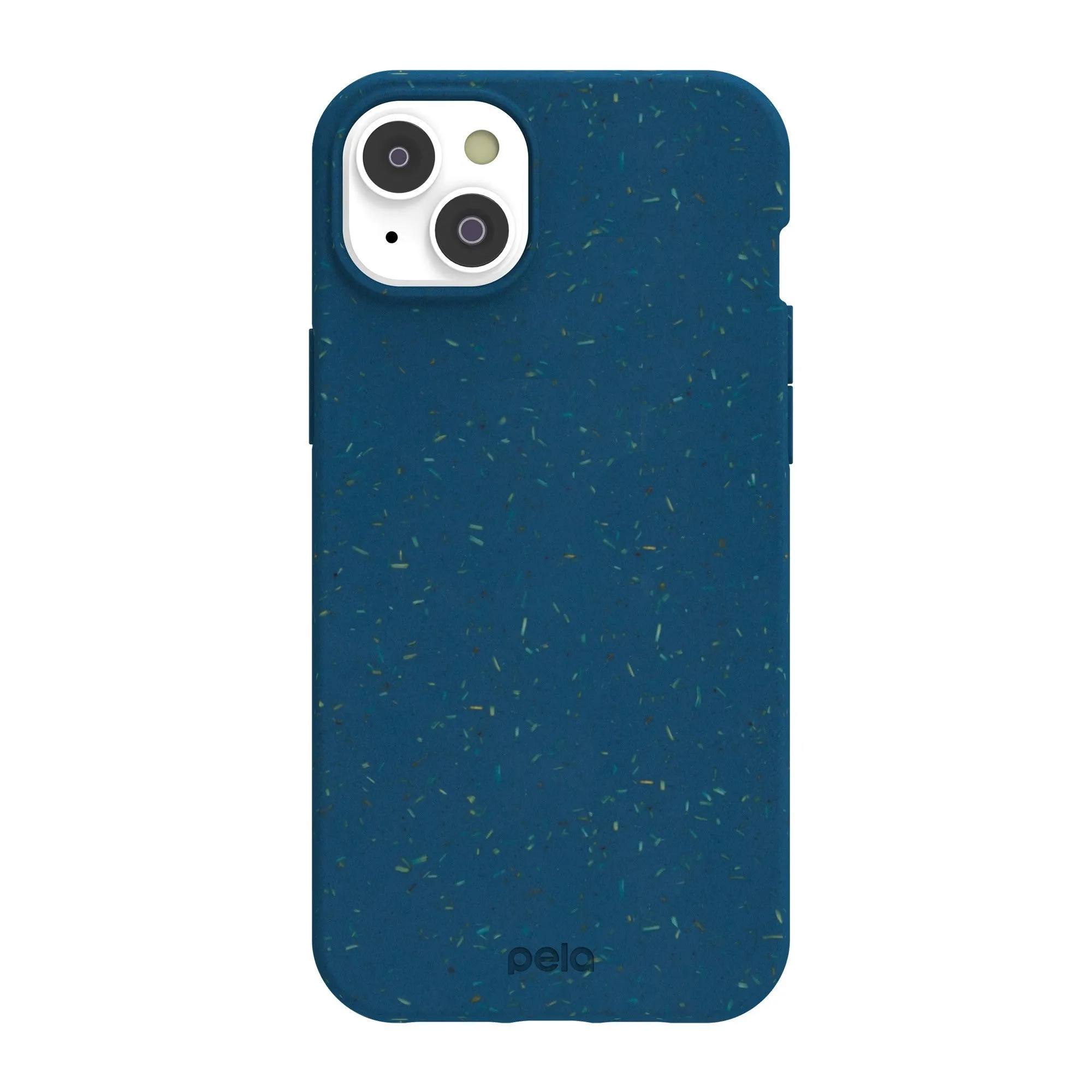 iPhone 14 Plus Pela Compostable Eco-Friendly Classic Case - Stormy Blue - 15-10630