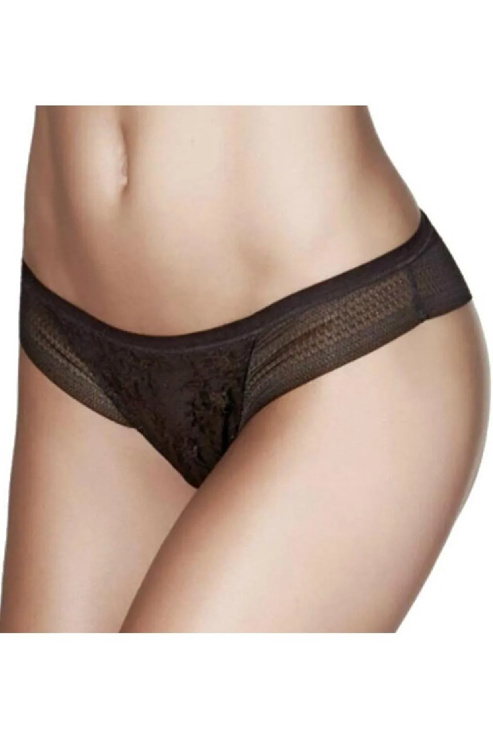 Janira Magic Band Brazilian Panty, Black (31622)