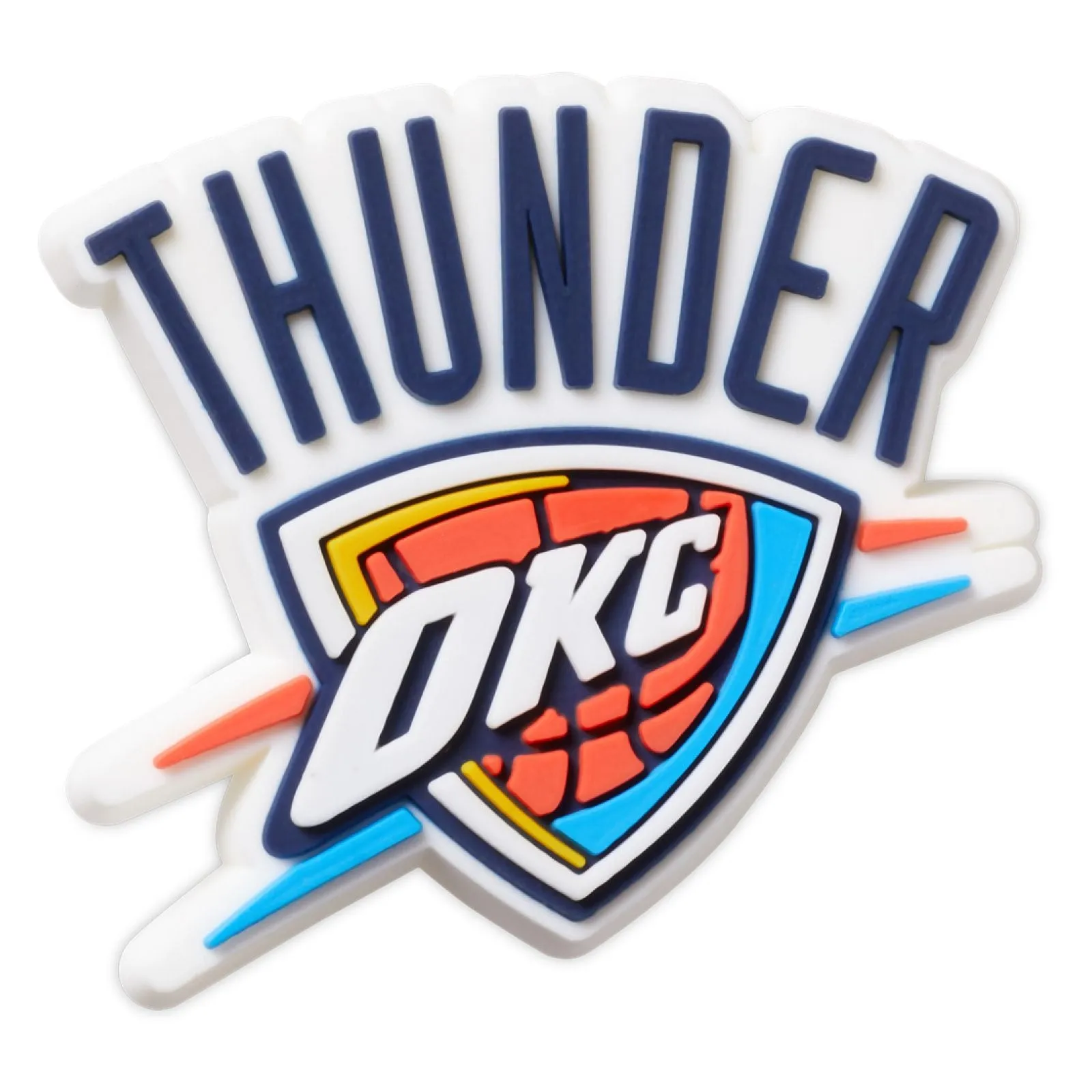 Jibbitz Unisex Nbaokcthunderlogo Deportes