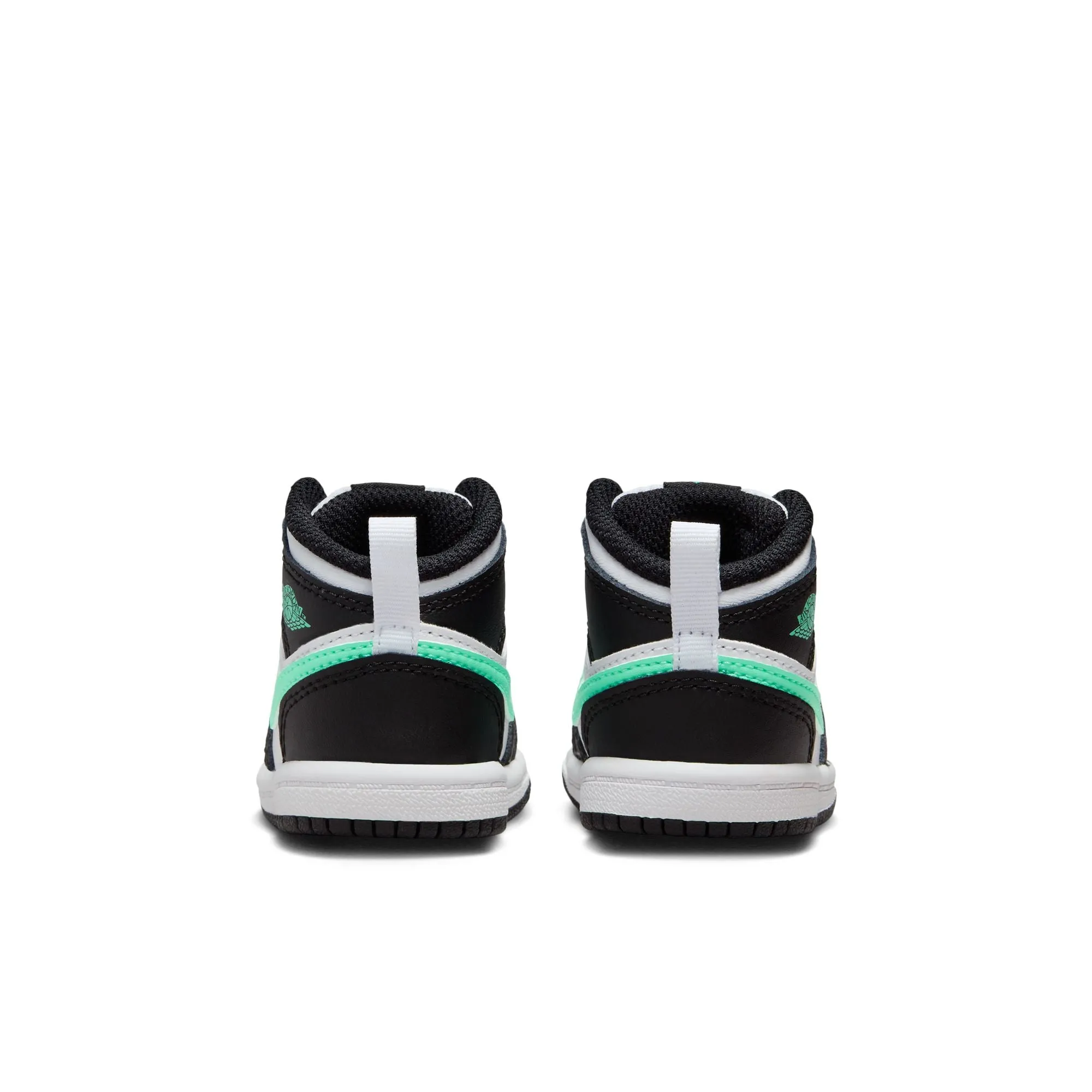 Jordan - Boy  - TD 1 Mid - White/Green Glow/Black