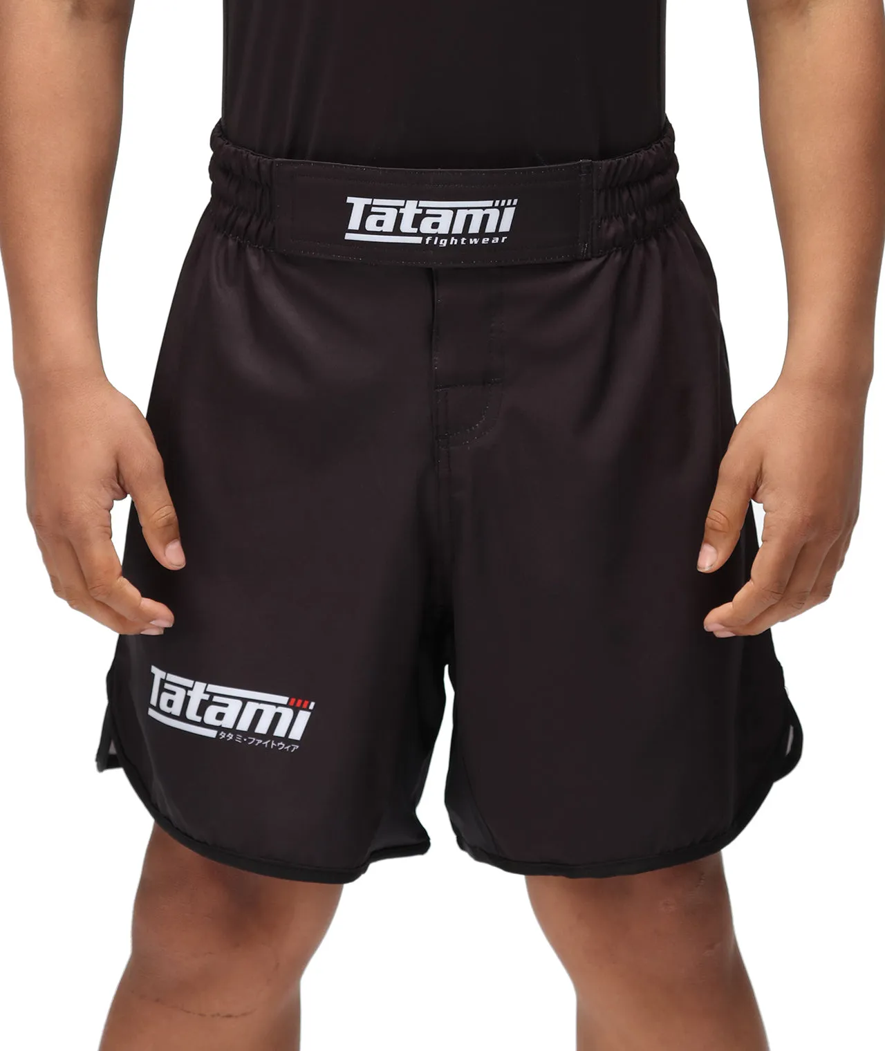 Kids Recharge Grappling Shorts - Black