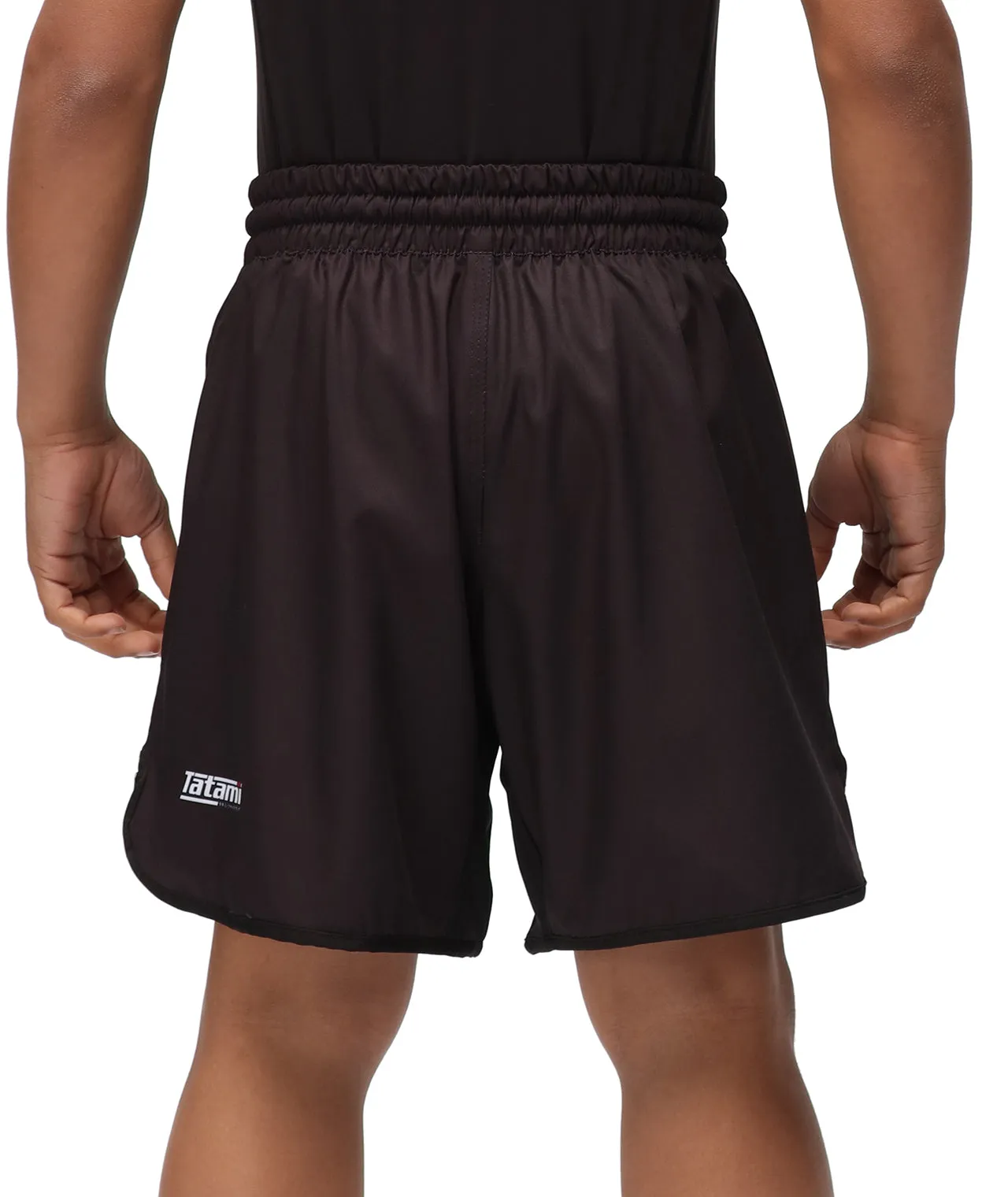 Kids Recharge Grappling Shorts - Black