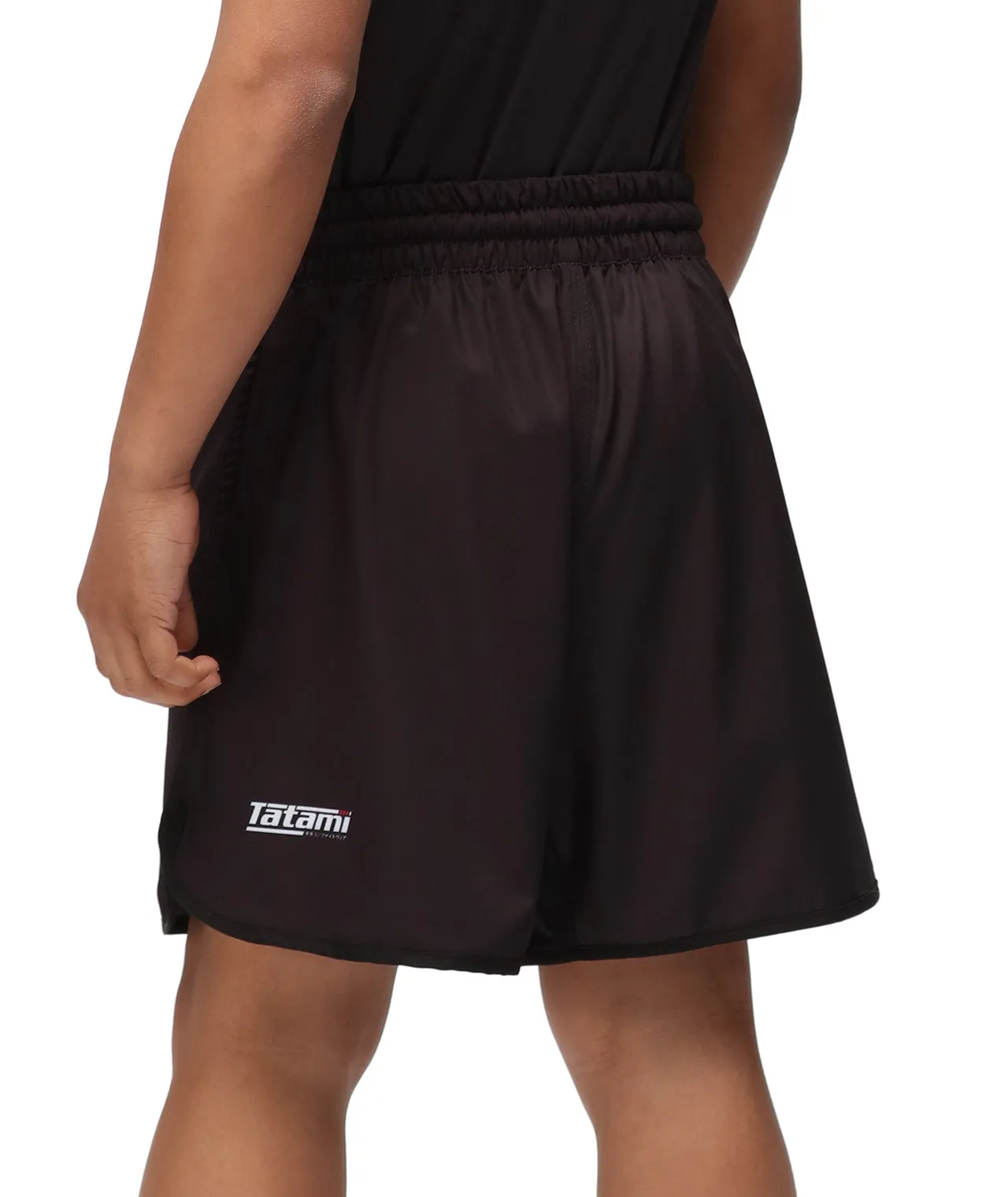 Kids Recharge Grappling Shorts - Black