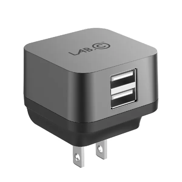 LAB.C X2 2-Port USB Wall Charger 3.4A