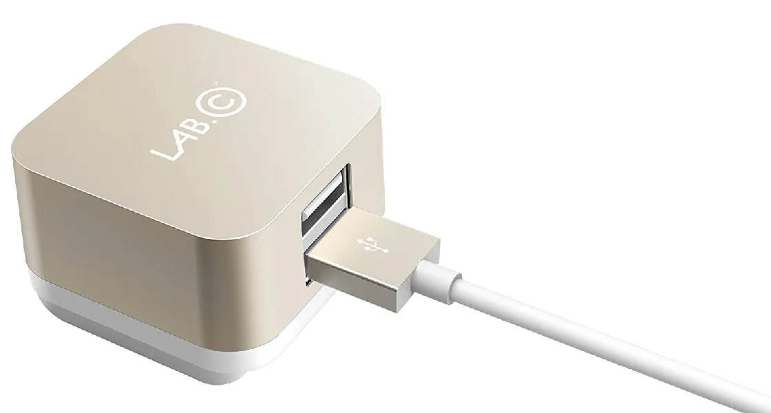 LAB.C X2 2-Port USB Wall Charger 3.4A