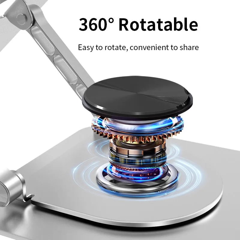 Laptop Stand 360º with Magnetic PD 100W 5-in-1 USB Adapter