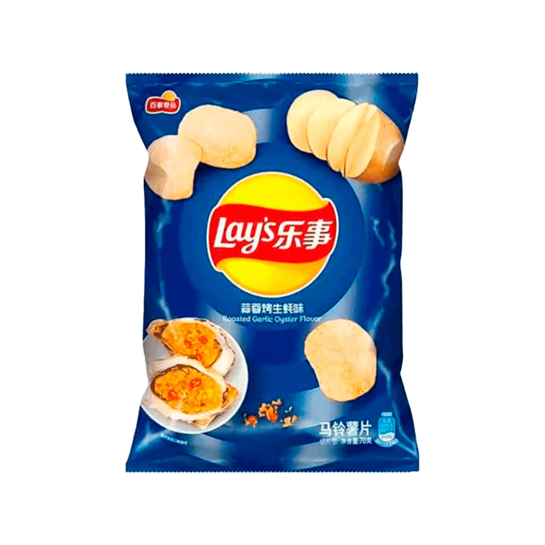 Lay's Roasted Garlic Oyster Flavor