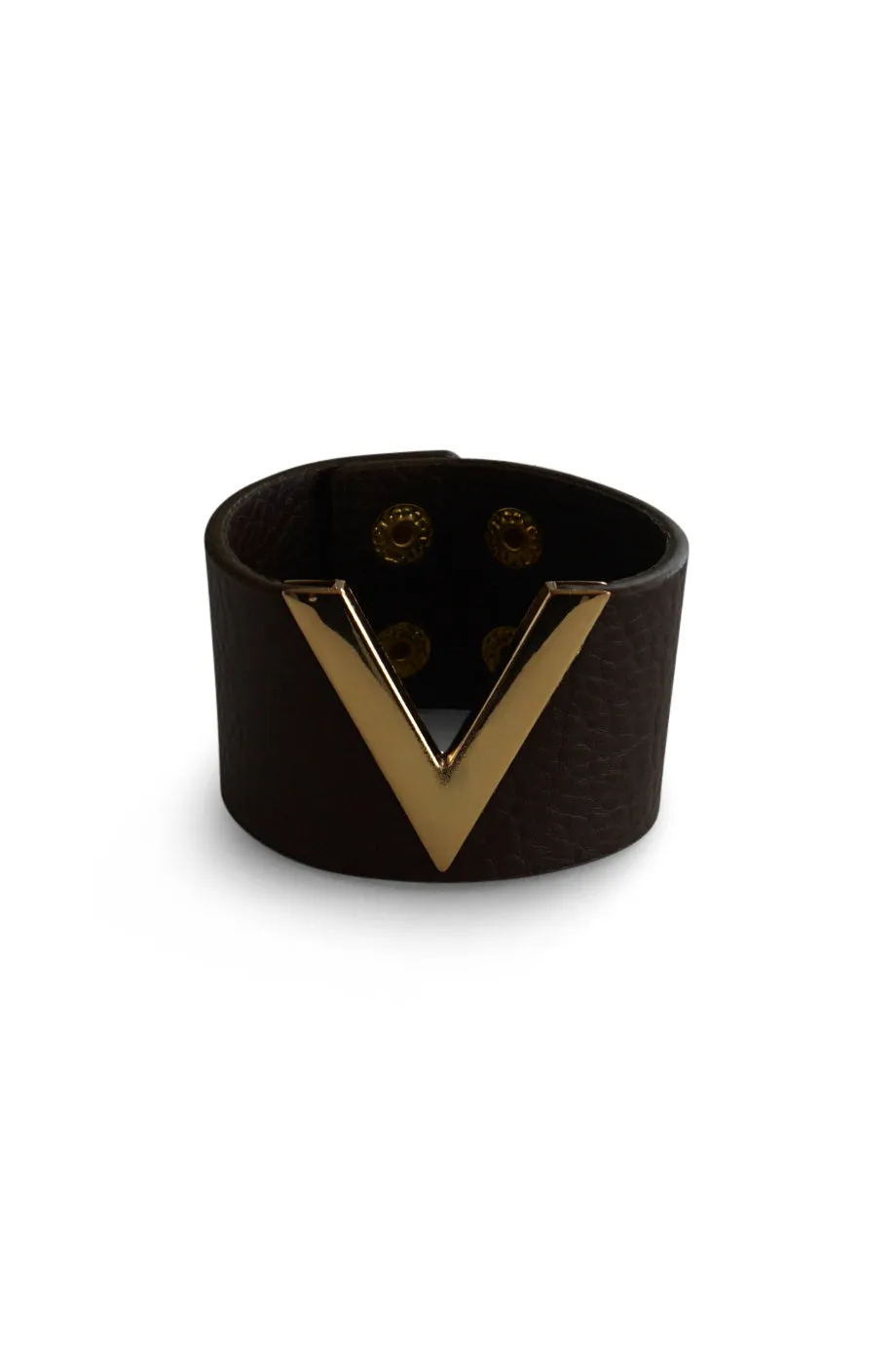 Leather Punk Bangle