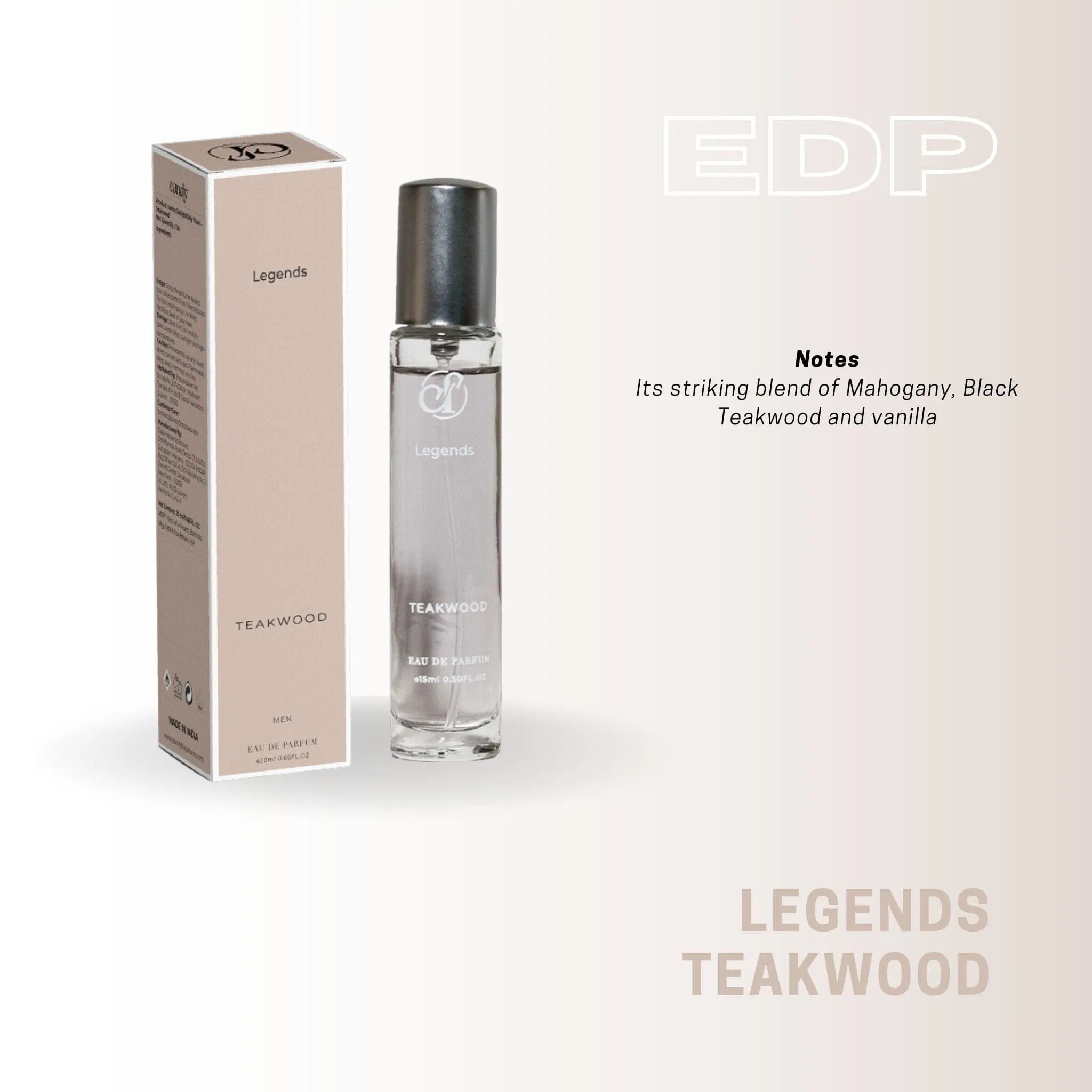 Legends - Teakwood EDP (15ml)