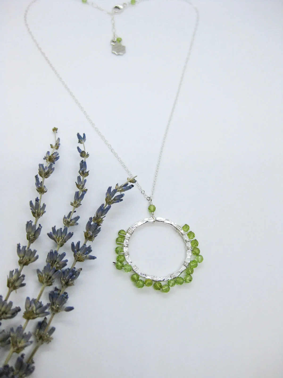 Leilani: Peridot Necklace - n513