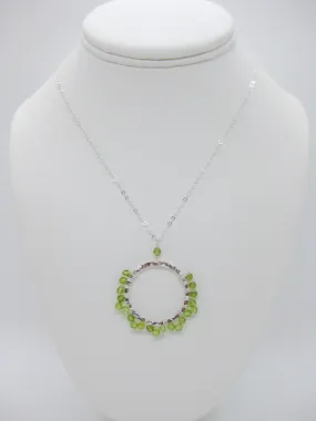 Leilani: Peridot Necklace - n513