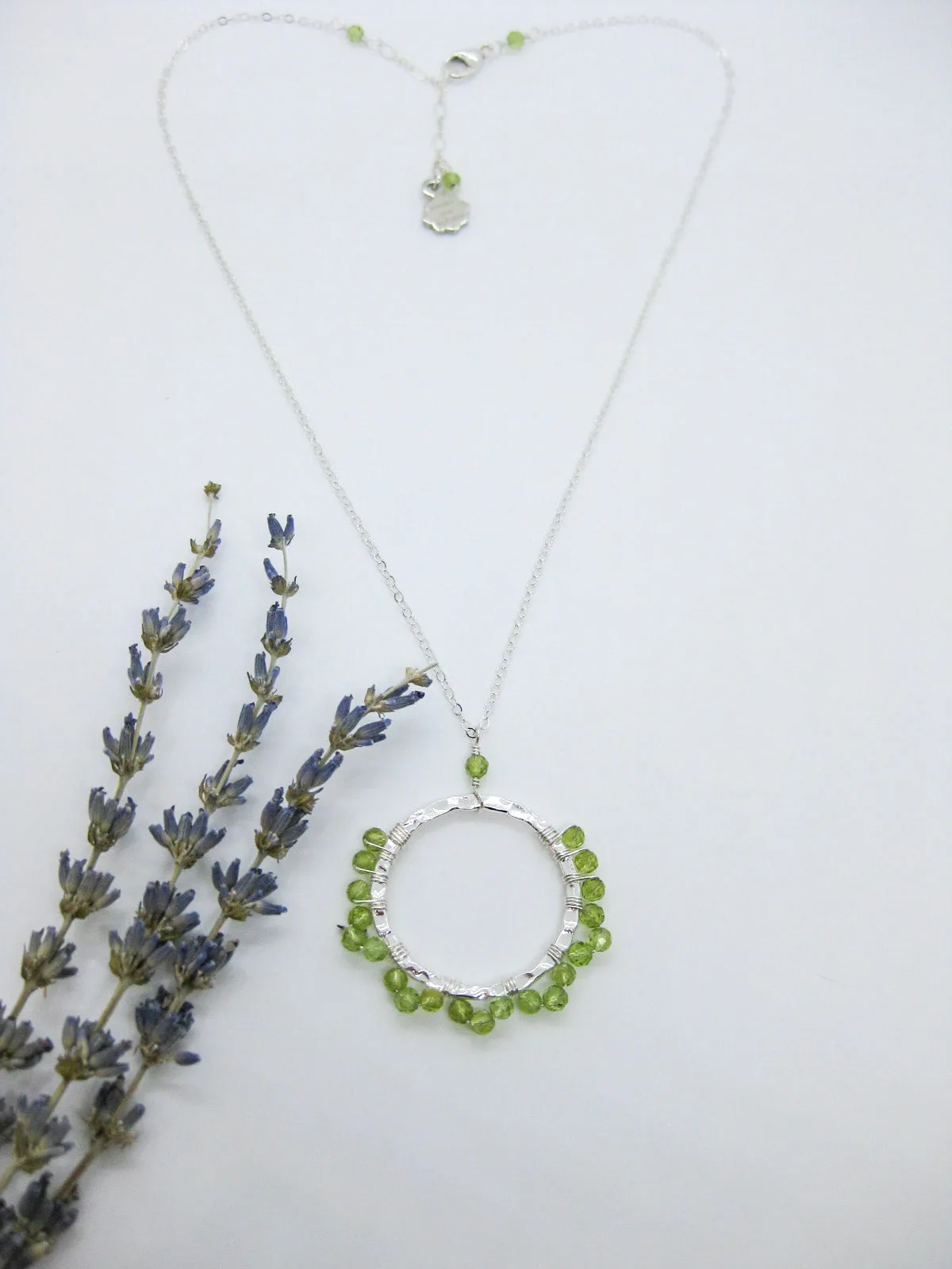 Leilani: Peridot Necklace - n513